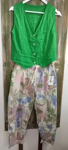 Chaleco de lino 